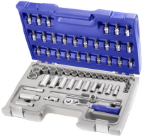 Expert by FACOM Steckdosen und Armaturen 3 8 | 61-teilig | im Koffer | e031806 - e031806