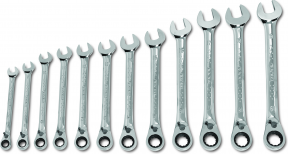 Expert by Facom Ratschen-Maulschlüsselsatz | 8 bis 19 mm | 12-teilig | e111106 - e111106