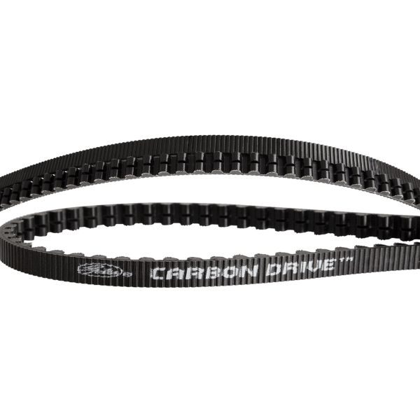 Gates Antriebsriemen CDX Carbon Drive 128t – schwarz schwarz