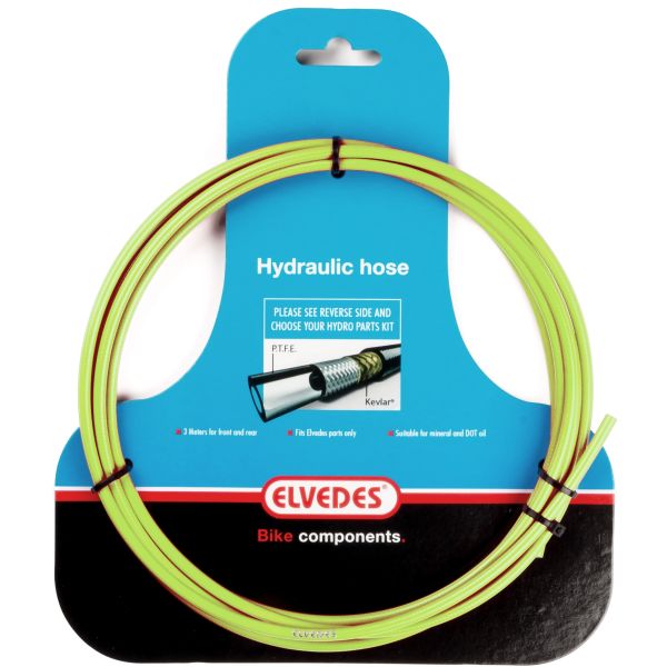 Elvedes Hydraulikleitung mit PTFE-Liner und Kevlarschutz grün (3 Meter auf Karte)