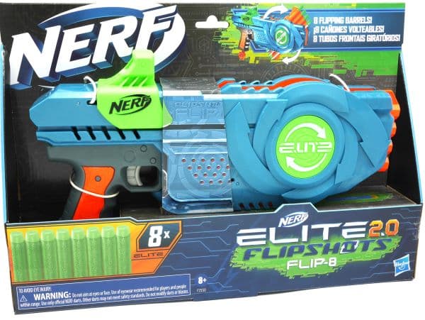 Nerf Flipshots Flip-8 mit 8 Pfeilen
