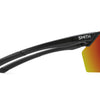 Smith Ruckus Bril Matte Black Chromapop Red Mirror