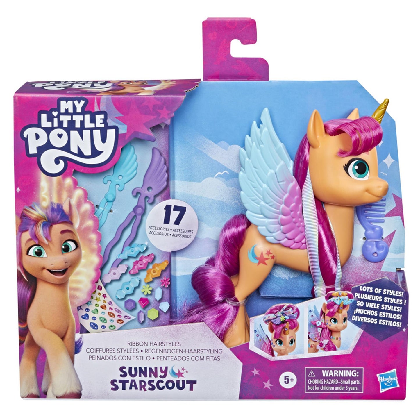 Die wunderschöne Mähne meines kleinen Ponys Hasbro MLP Sunny Starscout