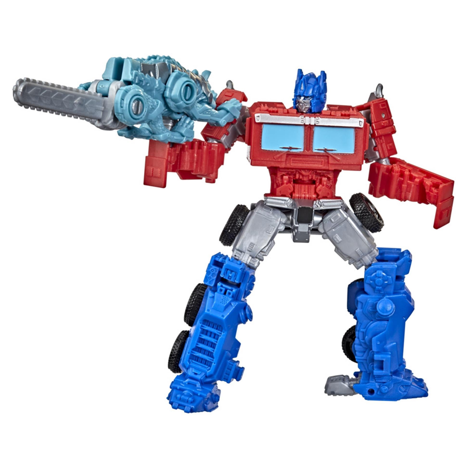Hasbro -Transformatoren Aufstieg der Bestien Weaponizer Actionfiguren Optimus Prime ChincClaw