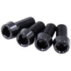 JRC - Bidone Halter Boutjes Aluminium 4 Stücke schwarz