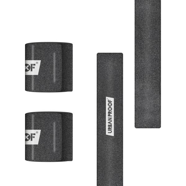 Urbanproof Urban Proof Slapwrap mit reflektierendem Rpet schwarz (2 Stück)