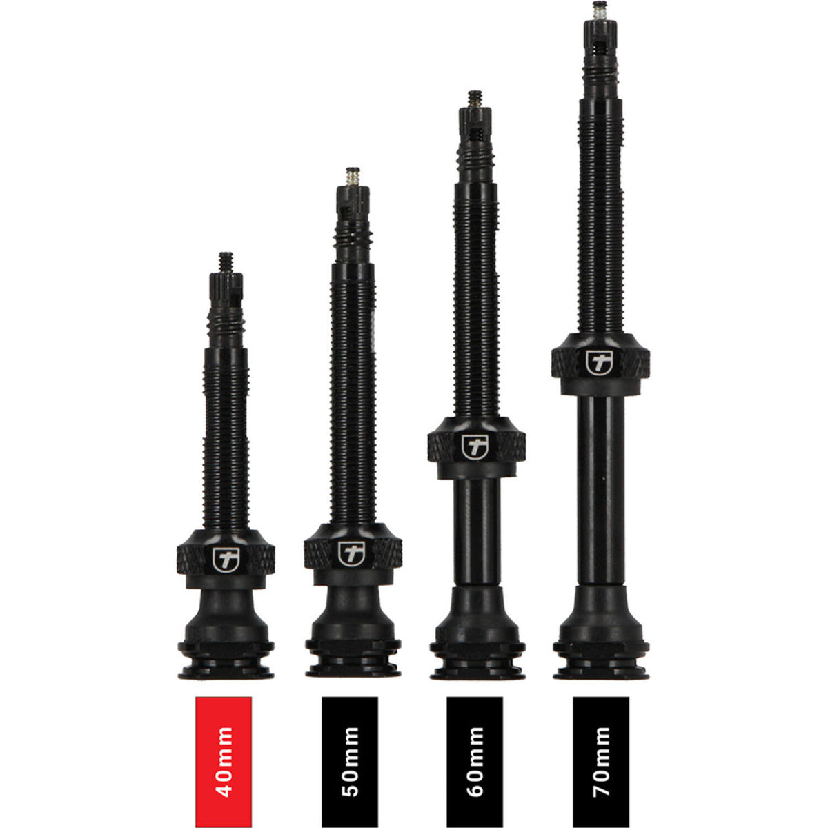 Trivio - Tubeless-Ventil schwarz fvt