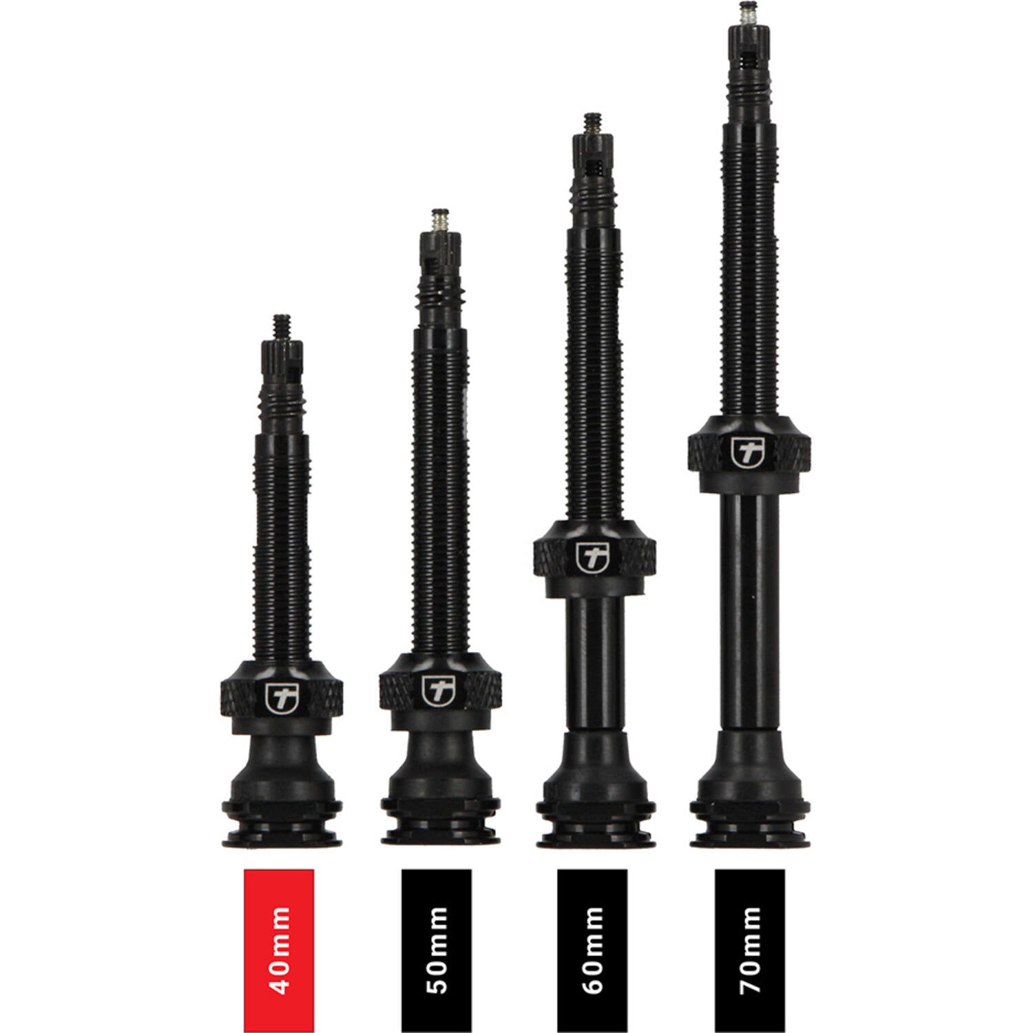 Trivio - Tubeless-Ventil schwarz fvt