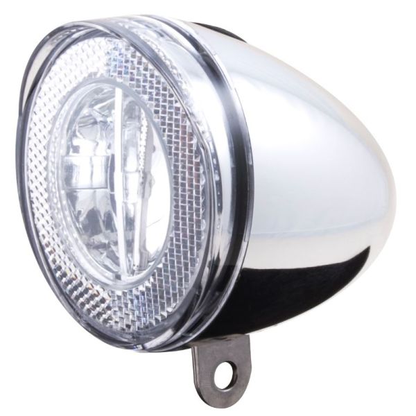 Spanninga Scheinwerfer Swingo XDOC ON von Dynamo 20 Lux Chrome