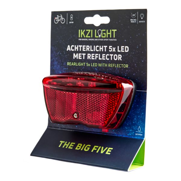 Rücklicht führte rot
