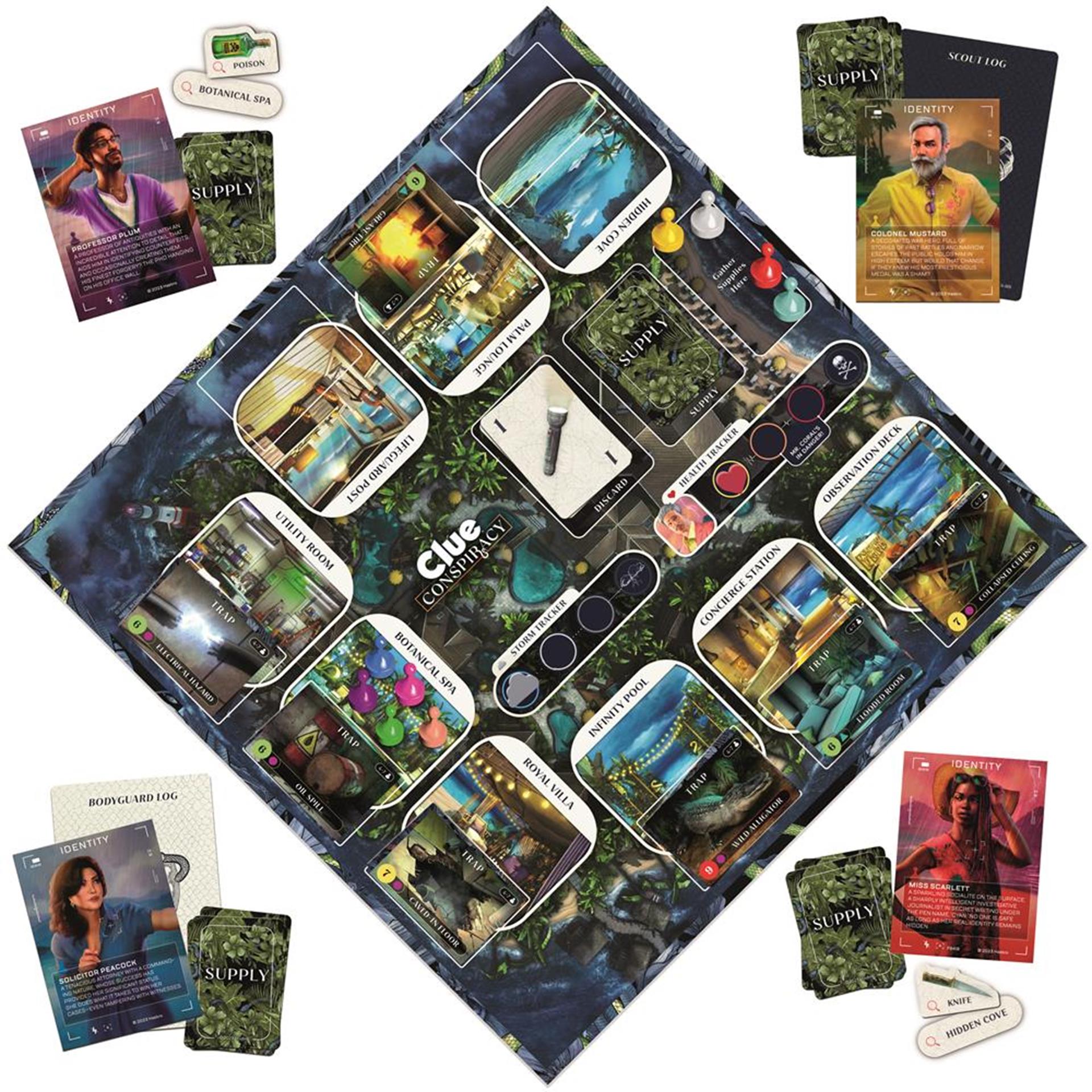 Hasbro Cluedo Verschwörung Brettspiel