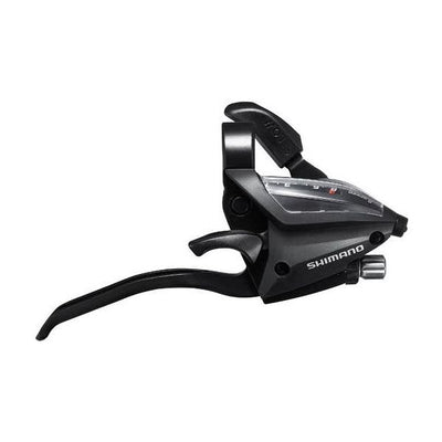 Shimano Versteller (rechts) mit Bremshebel 8-Geschwindigkeit ST-EF500-4 4 Finger schwarz