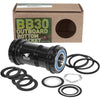 Räder Herstellungsräder MFG Bottom Bracket BB30 SRAM 22 24 mm ABEC 3 Schwarz