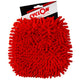 Waschhandschuh Mikrofaser rot