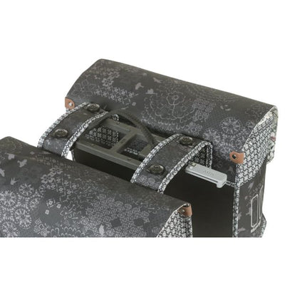 Basilikum Fahrradbeutel Double Boheme Charcoal Mik 35L