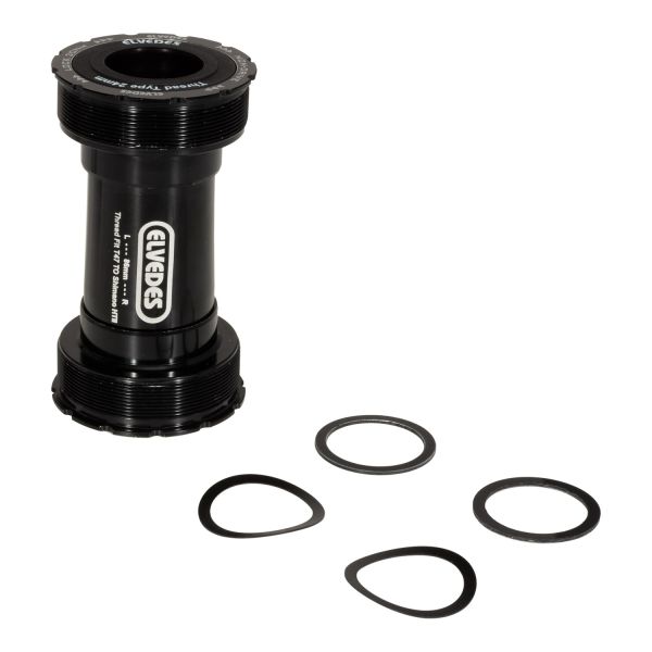 Tretlager Elvedes Gewinde passend T47 Shimano innen 86 mm