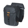 Basilikum Fahrradbeutel Doppelmeilen Tarpaulin schwarz orange mik 34l