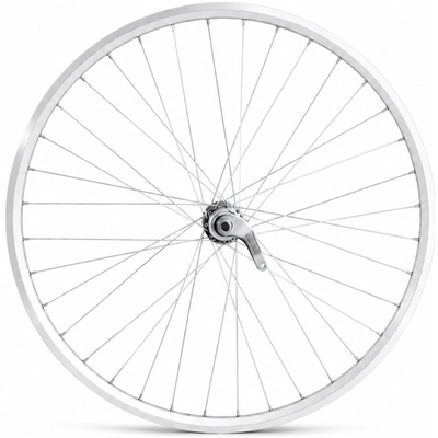 Hinterrad 28 x 1 4'' Aluminium ZAC 2000 Felge – Favorit Bremsnabe – Silber