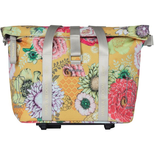 Basilikum Bloom Field Mik Fietshandbag - Geel, kompakt und langlebig - 8-11l
