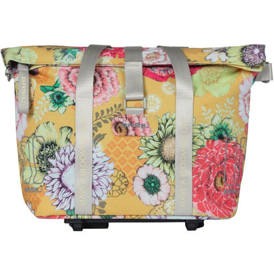 Basilikum Bloom Field Mik Fietshandbag - Geel, kompakt und langlebig - 8-11l