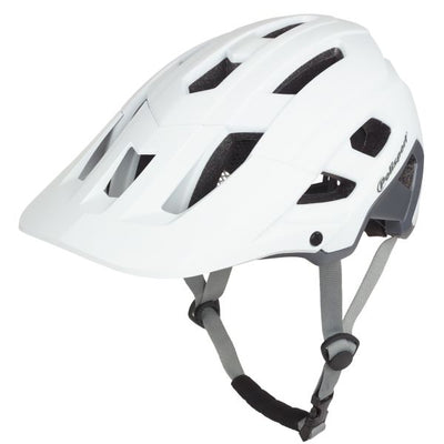 Polisport Mountain Pro Fahrradhelm L 58-61 cm Weiß grau