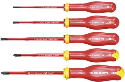 FACOM isolierter Schraubendrehersatz 5-teilig