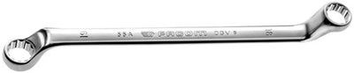Doppelt gebogener 12-seitiger Ringschlüssel von Facom 30 x 32 mm – 55a.30 x 32