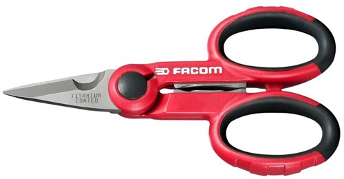 Facom Elektrikerschere 2 matt.