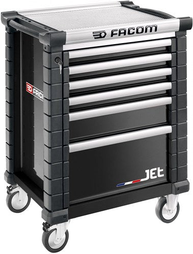 FACOM Jet+ Werkzeugwagen 6 Schubladen m3 schwarz