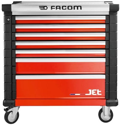 FACOM Jet Werkzeugwagen 7 Schubladen M4 Rot - Jet.7M4A