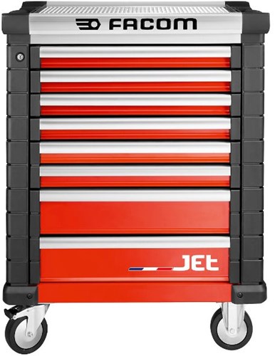 FACOM Jet+ Werkzeugwagen 8 Schubladen m3 rot