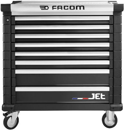 FACOM Jet+ Werkzeugwagen 8 Schubladen M4 schwarz