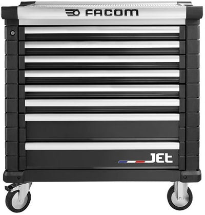 FACOM Jet+ Werkzeugwagen 8 Schubladen M4 schwarz
