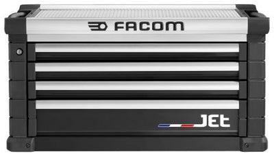 FACOM Jet Topcase 4 Schubladen M4 Schwarz - jet.c4nm4a - jet.c4nm4a