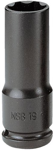 Imp Facom Long-Act-Steckschlüsseleinsätze 1 2' konvex 19 mm – NSB.19