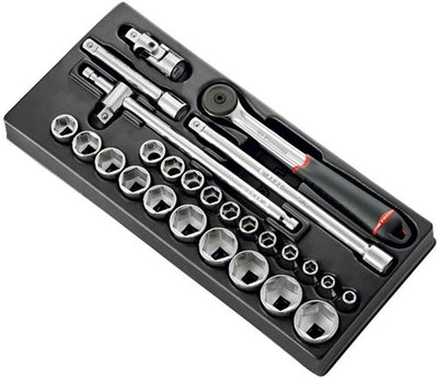Facom Mod 1 2 Sockel 6 Seite und Ratsche S.161b - L4