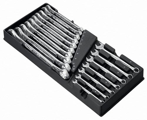 FACOM-Modul mit 17 Ring-Maulschlüsseln mit OGV-Profil