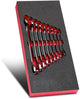 FACOM-Modul mit 9 Gabelschlüsseln von 6 bis 24 mm