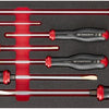 Facom-Schaumstoffmodul mit 9 protwist®-Schraubendrehern – modm.at4pb