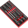 Facom-Schaumstoffmodul mit 9 protwist®-Schraubendrehern – modm.at4pb