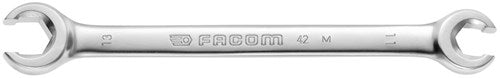 FACOM offener Ringschlüssel, 15° gebogen 10x11 mm l150mm - 42,10x11