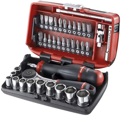 Facom Compact 1 4 Steckschlüsselsatz 6-seitig 5,5–14 mm