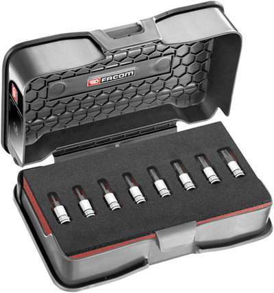 Facom Facom Bitset ¼ 6-seitige OGV-Grip-Hartstahlschwarz