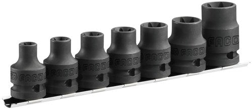 Facom Schlagschrauber-Set 1 2 Torx E10-E24 – NSTX.J7