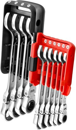 FACOM-Set-Scharnier. Anti-Rutsch-Maul-Ratschenschlüssel, Meterware