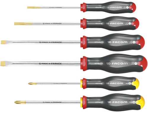 FACOM Schraubendreher-Set Protwist 6-teilig