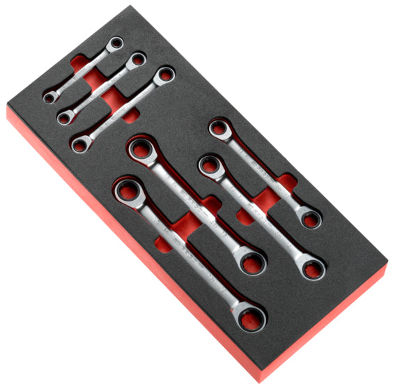 FACOM Modul 7 Ratschenringschlüssel 12-seitig 6 bis 19 mm