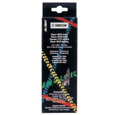 BF1001A Ketting Union 810 1 2x1 32x116 - Fahrradkette 116 Links - Schwarz