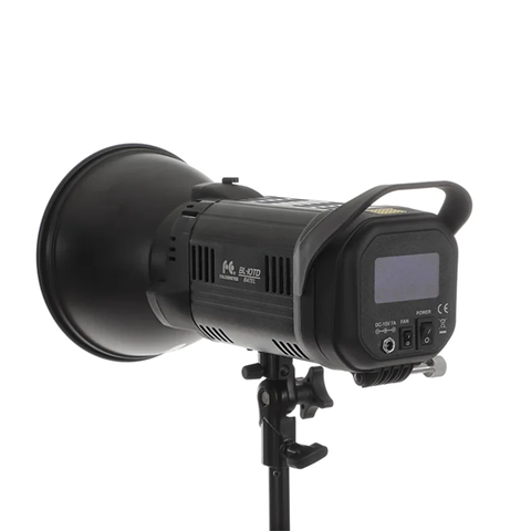 Falcon Eyes Bi-Color LED LED Lampe Dimmbare BL-10TD auf Batteriedemo