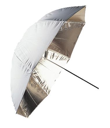 Falcon Eyes Blitzschirm UR-48G Gold Weiß 122 cm